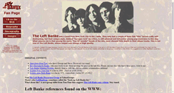 Desktop Screenshot of leftbanke.thefondfarewells.com